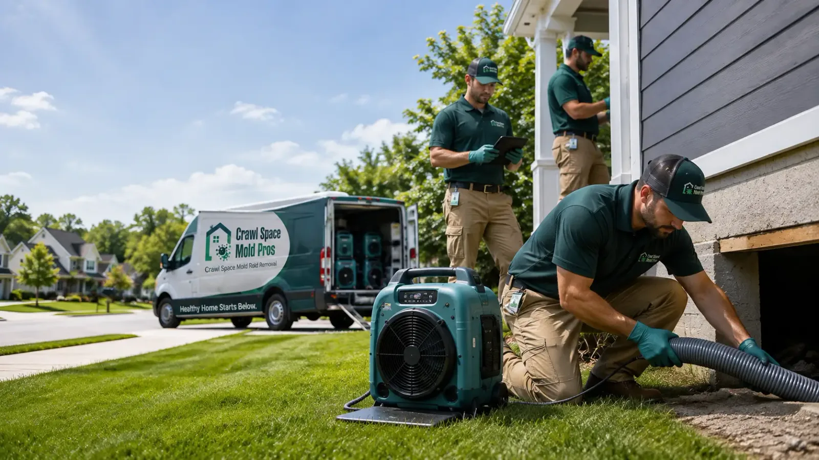 Crawl Space Mold Removal in Meriden, NH